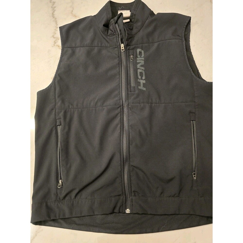 Cinch Men's Size  XL Full-Zip Softshell Vest Black